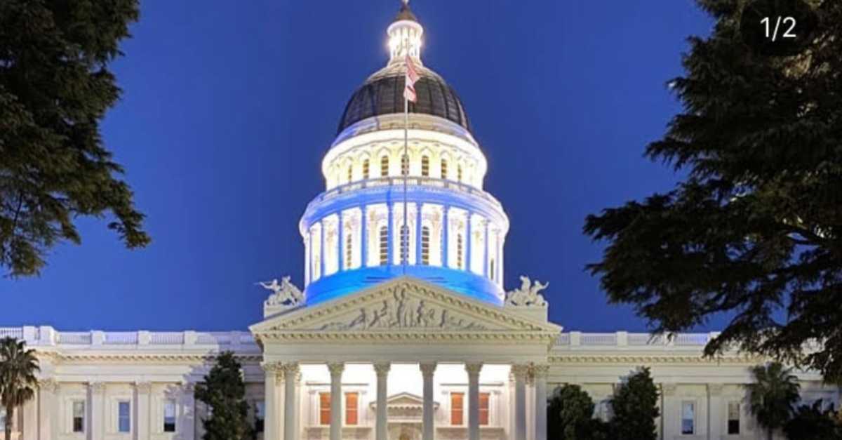 Sacramento to Light Up Blue and White on March 25